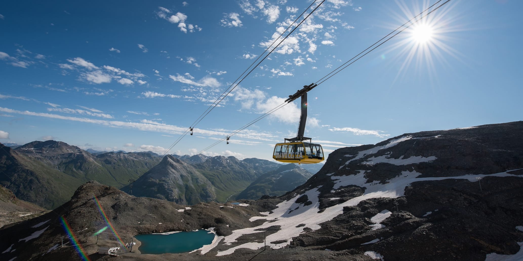 Pontresina Diavolezza Gondel Sommer