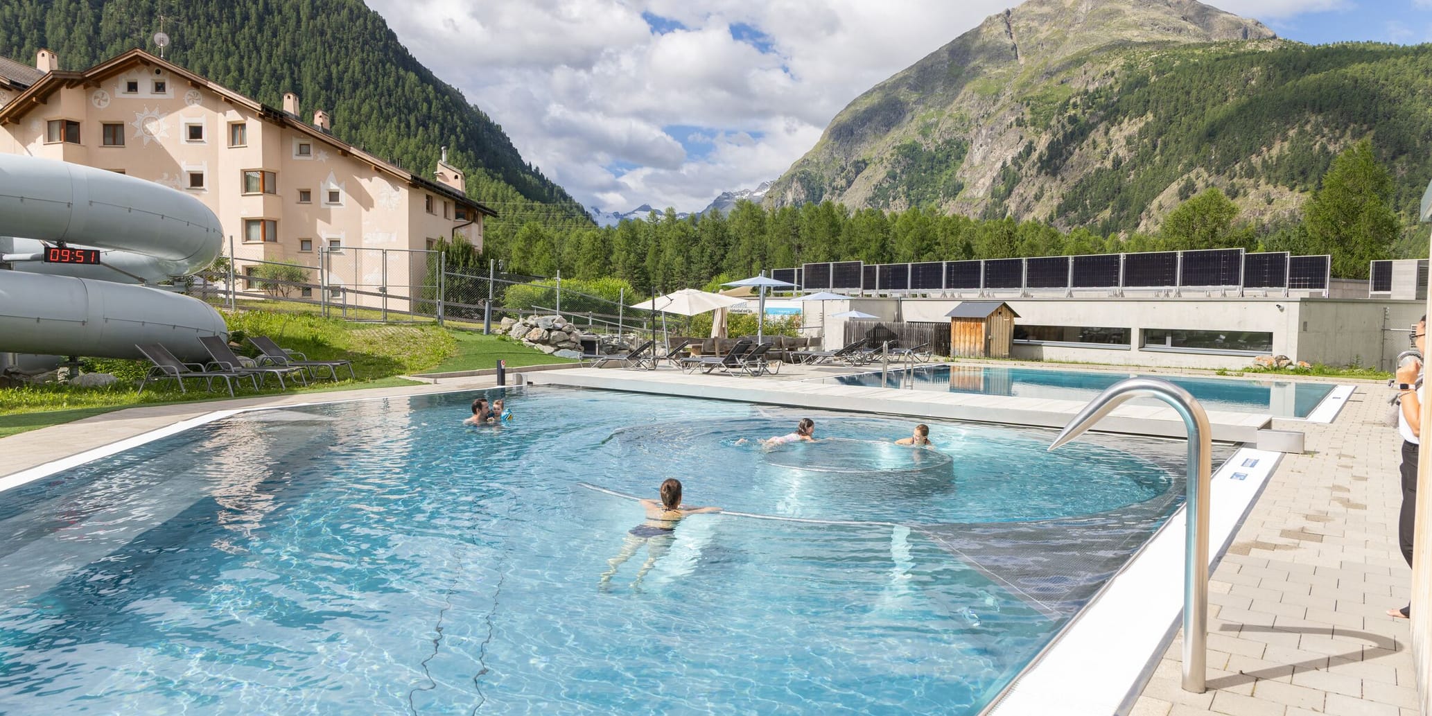 Erlebnisbad und Spa Aussenbereich