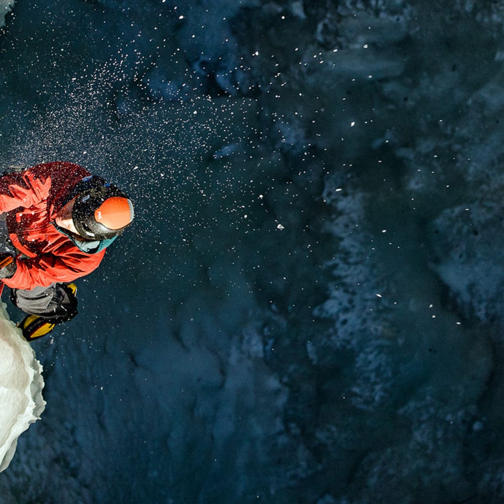 Ice Climbing Scena da Glatsch