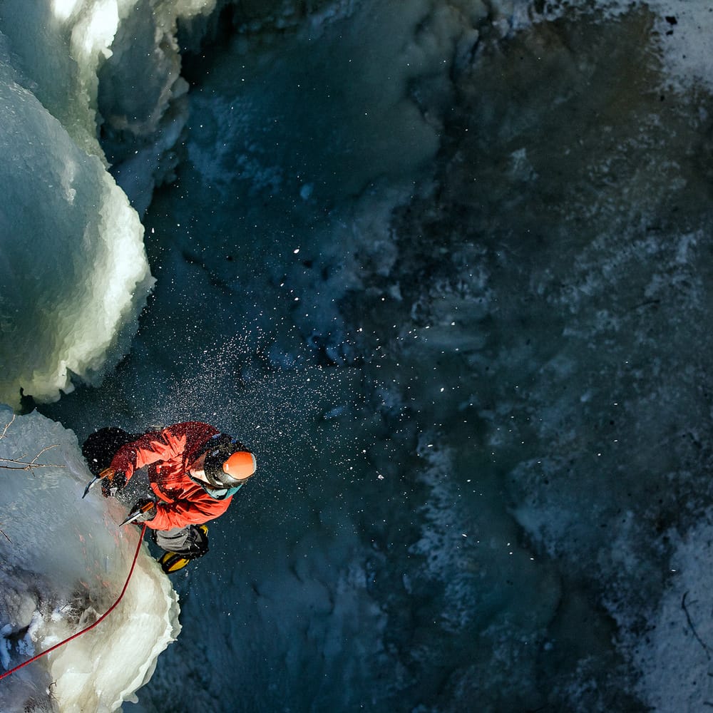 Ice Climbing Scena da Glatsch