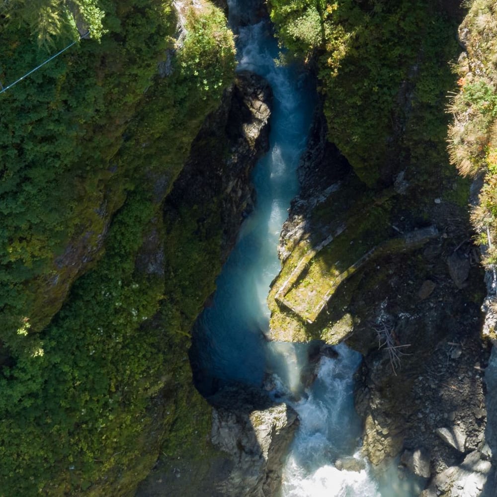 Wildwasserschlucht Ova da Bernina