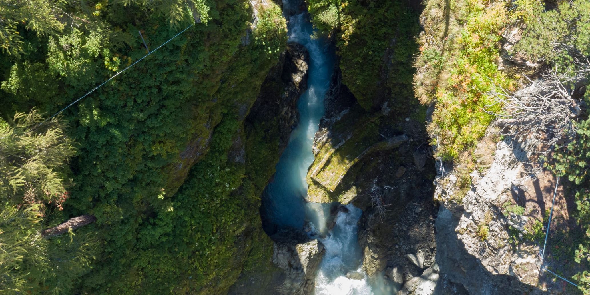 Wildwasserschlucht Ova da Bernina