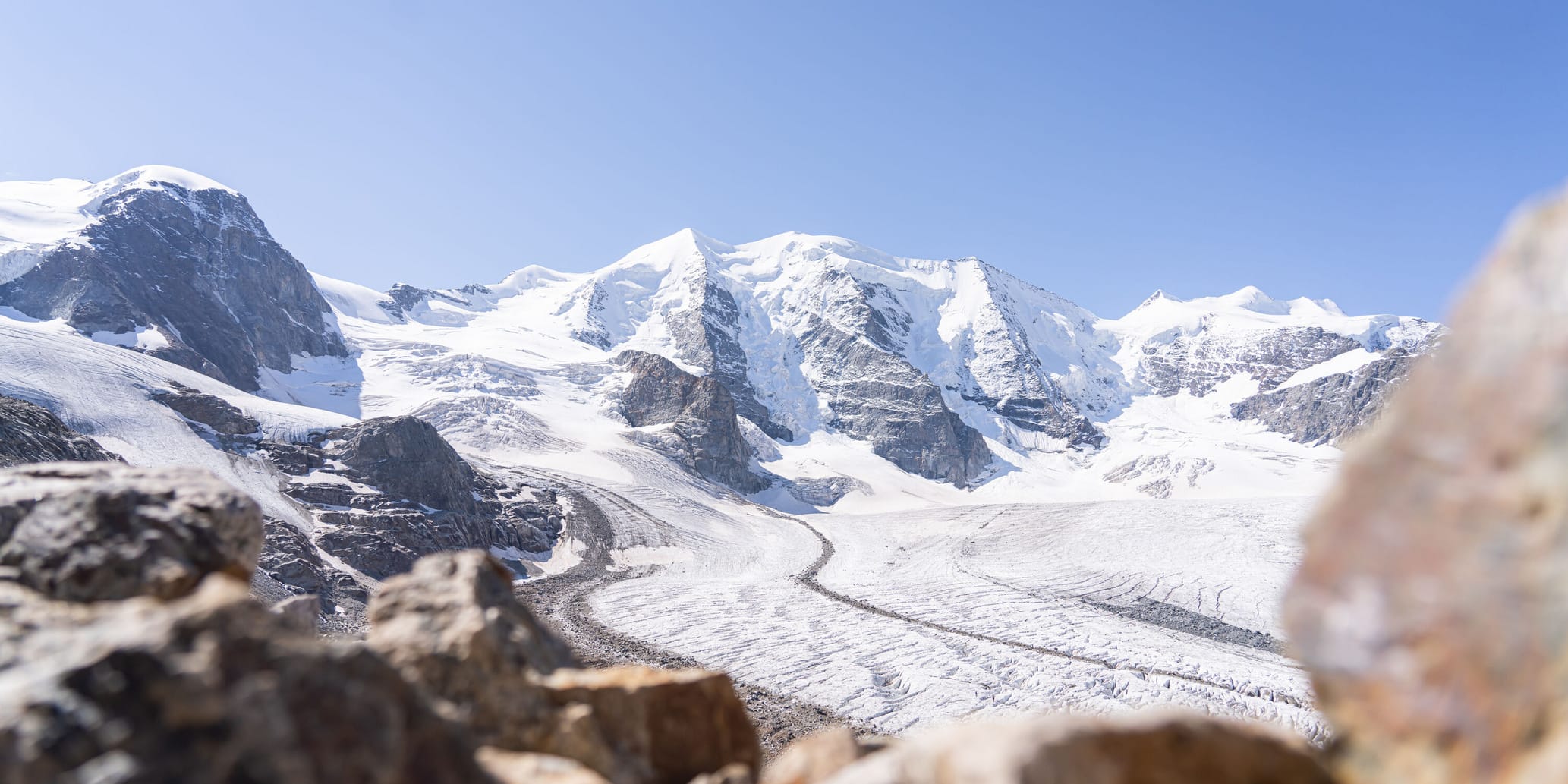 Aussicht Piz Palü