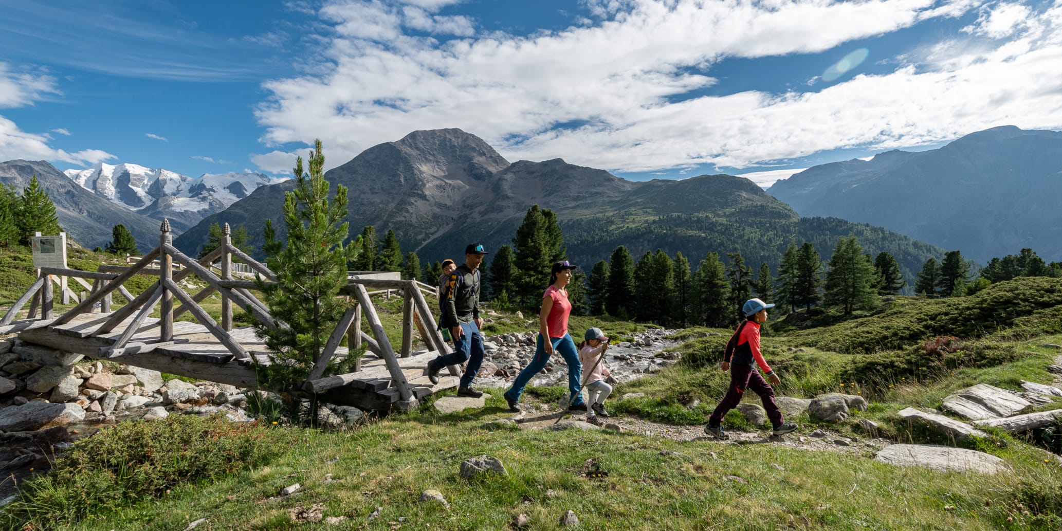 Alp Languard hiking Pontresina