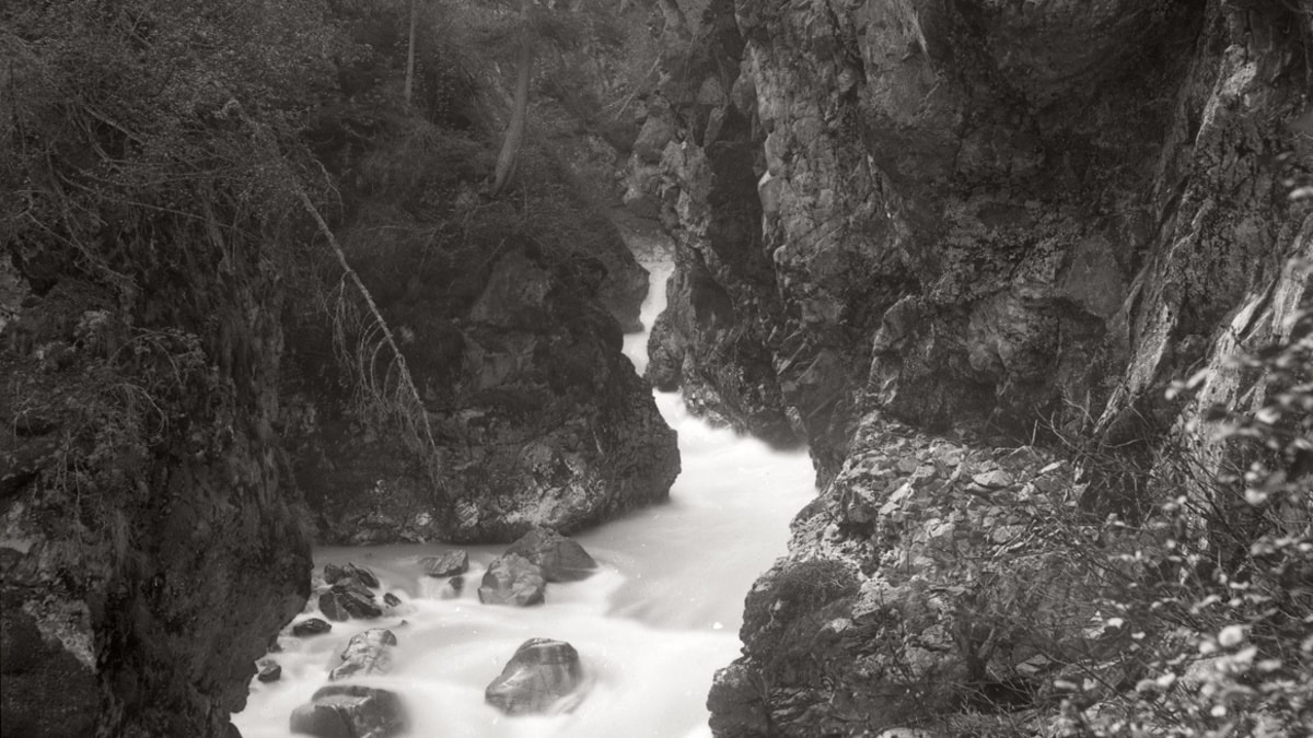 Wildwasserschlucht Ova da Bernina ©Foto Flury, Inh. Alfred Lochau, Pontresina