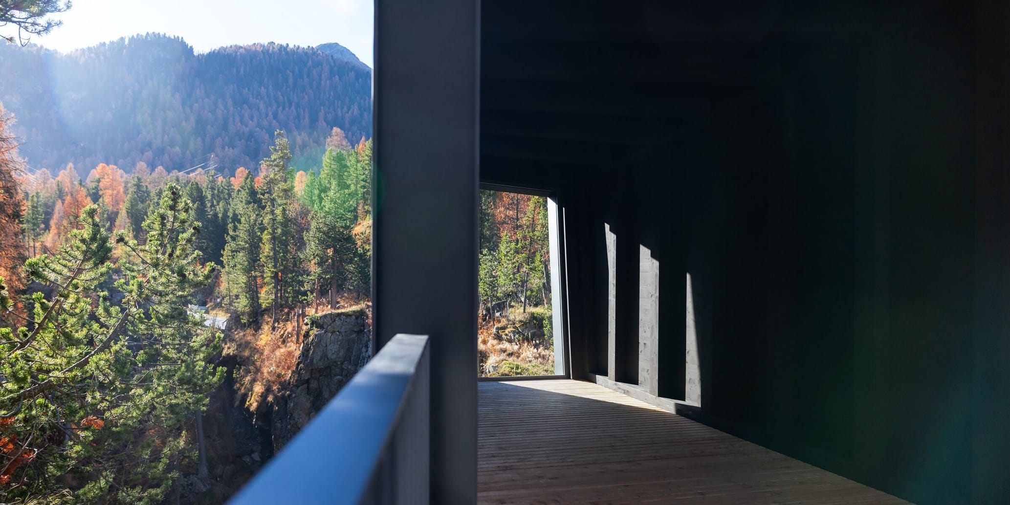 Telescop Wildwasserschlucht Ova da Bernina