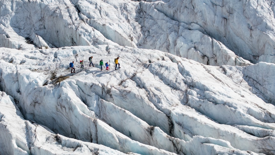 Veranstaltung: Glacier hike