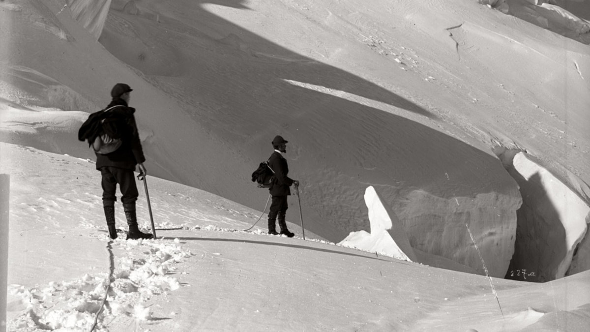 The beginnings of alpinism in Pontresina ©Foto Flury, Inh. Alfred Lochau, Pontresina