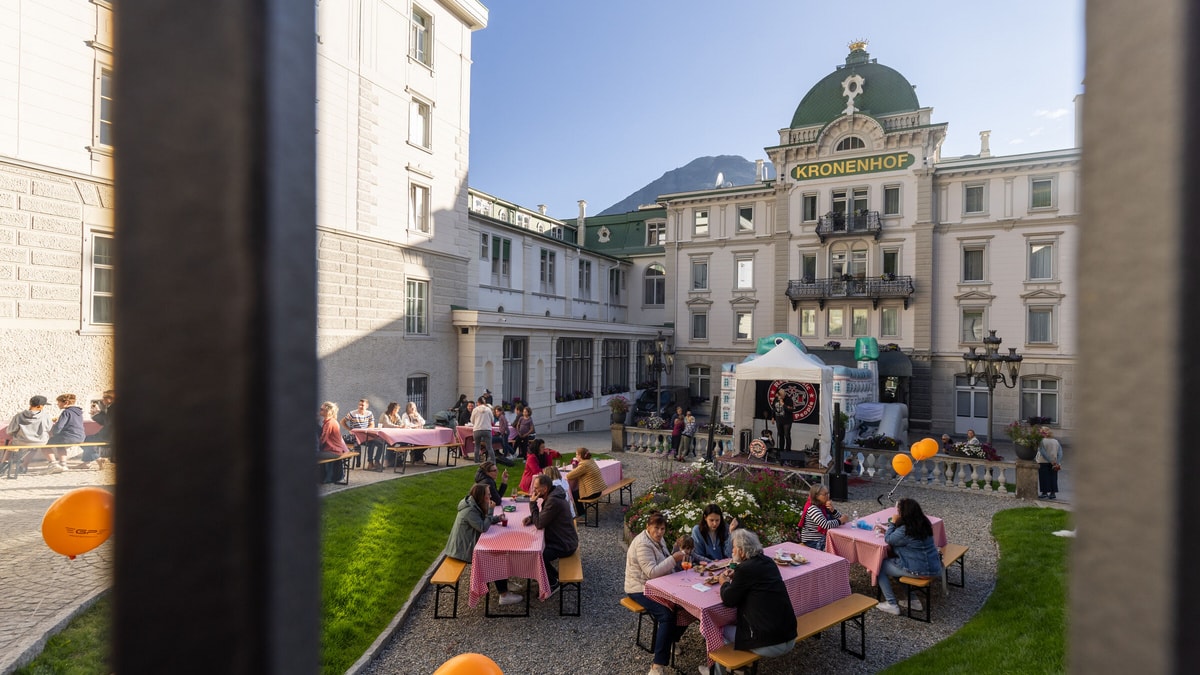 Laret Markt Pontresina