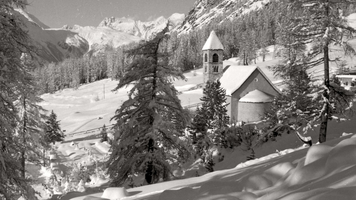Kirche Sta. Maria ©Foto Flury, Inh. Alfred Lochau, Pontresina