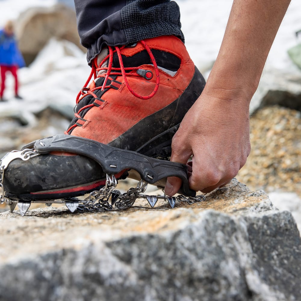 Gletscherwanderung Schuhe