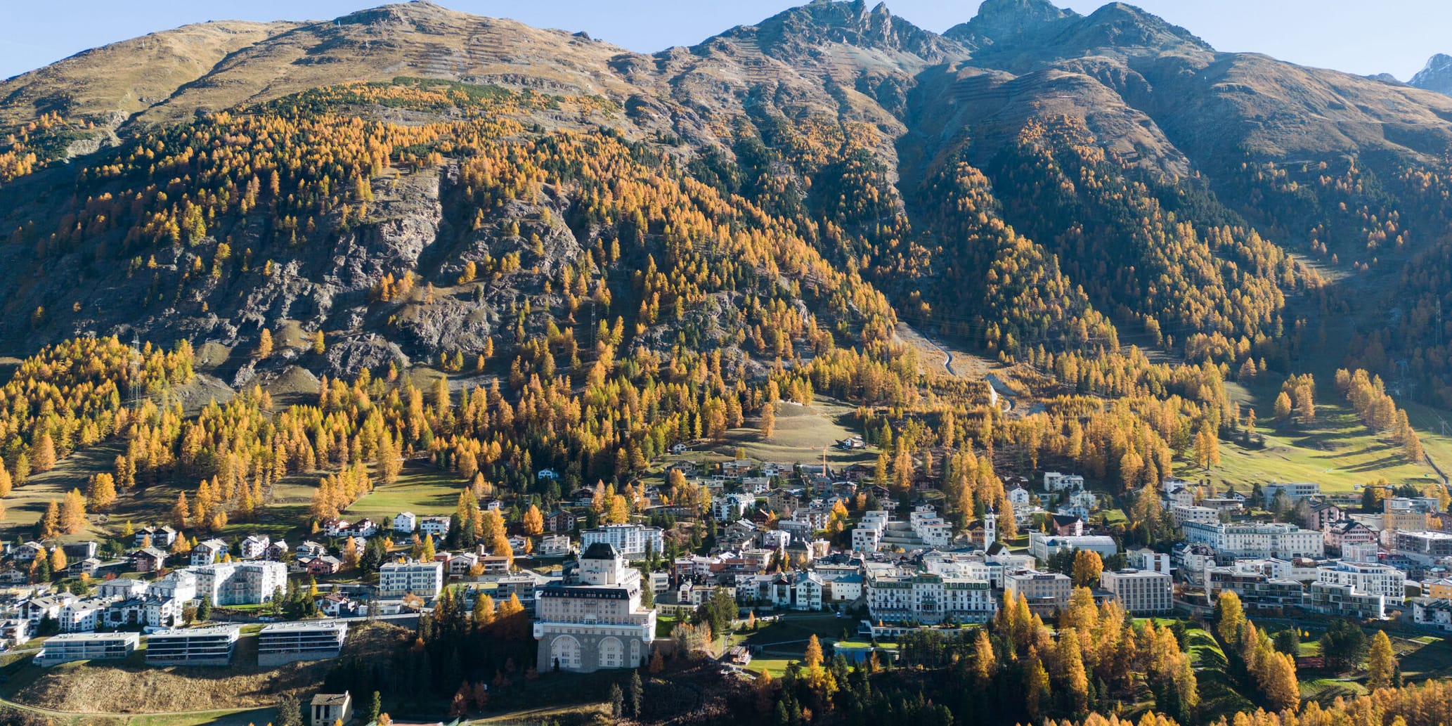 Pontresina Dorf Herbst