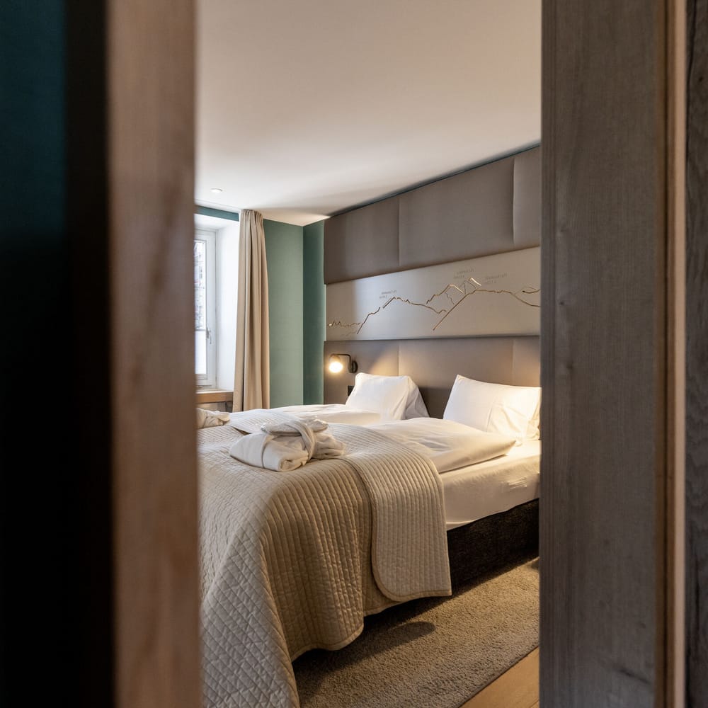 Zimmer im Hotel Rosatsch Pontresina