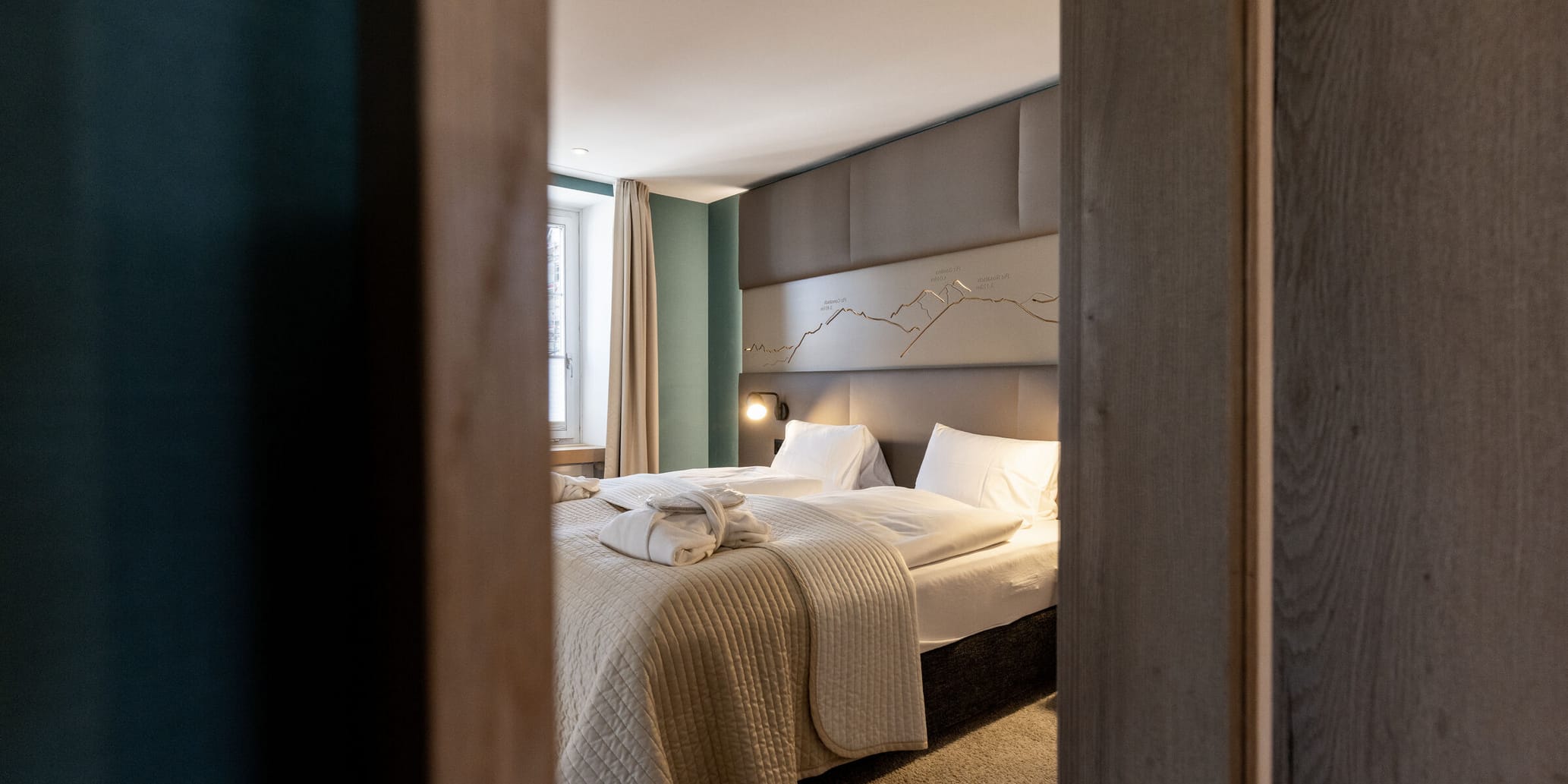 Zimmer im Hotel Rosatsch Pontresina