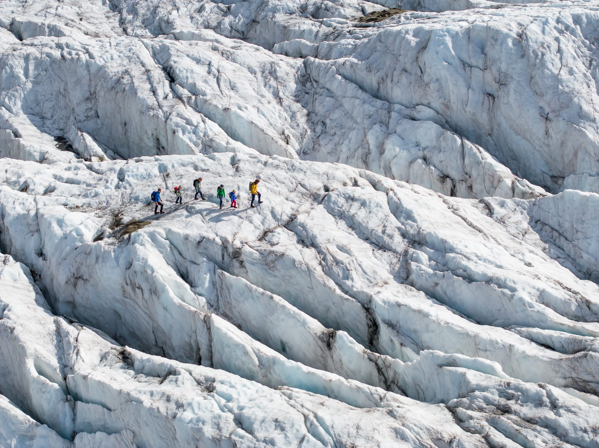 Glacier hiking Pontresina