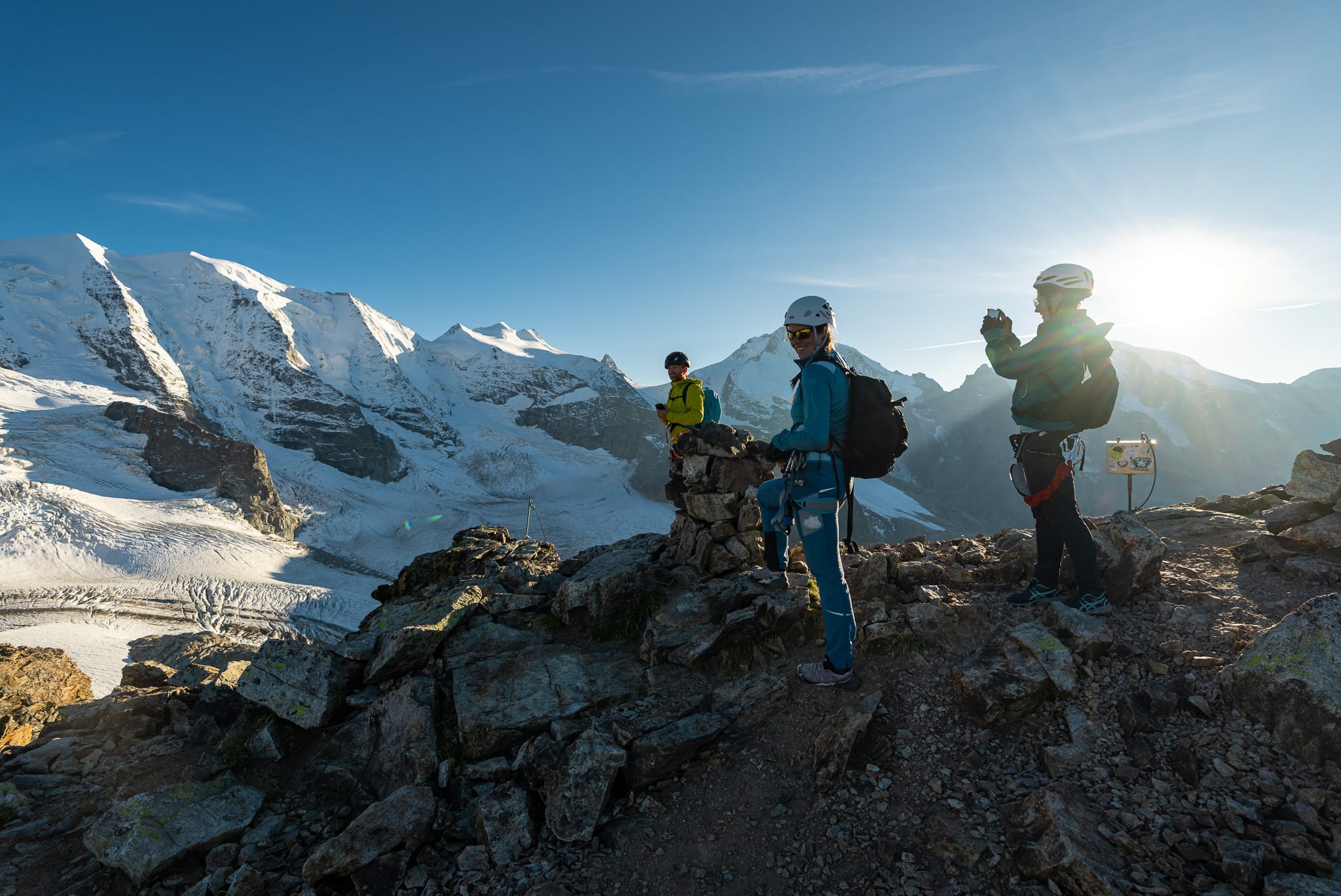 Pontresina Via Ferrata Piz Trovat