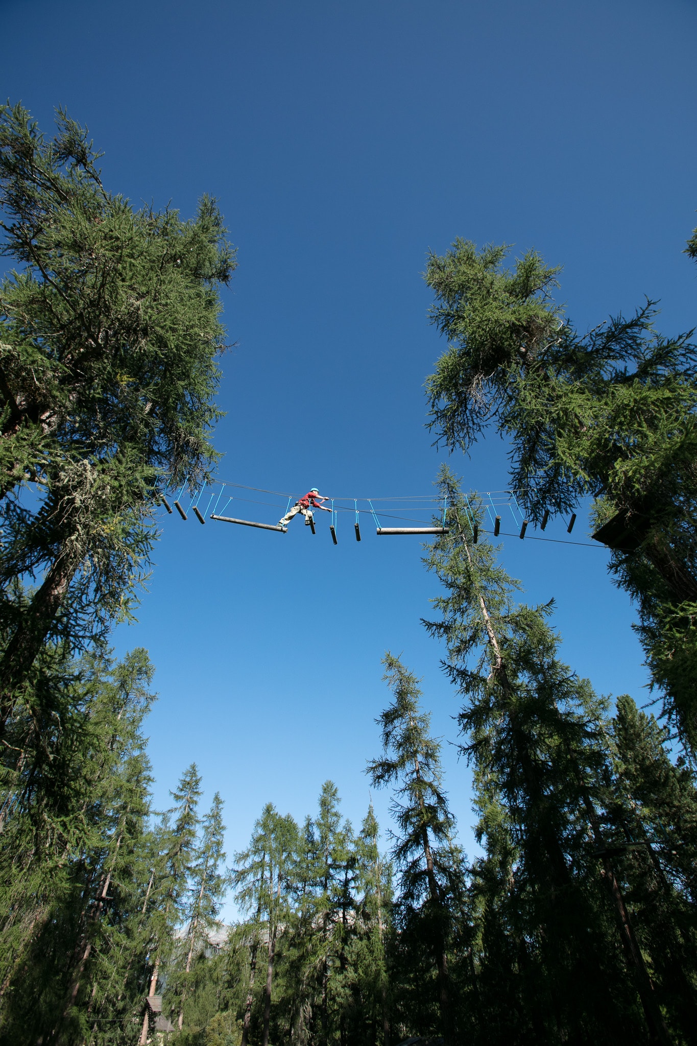 The Pontresina Rope Park