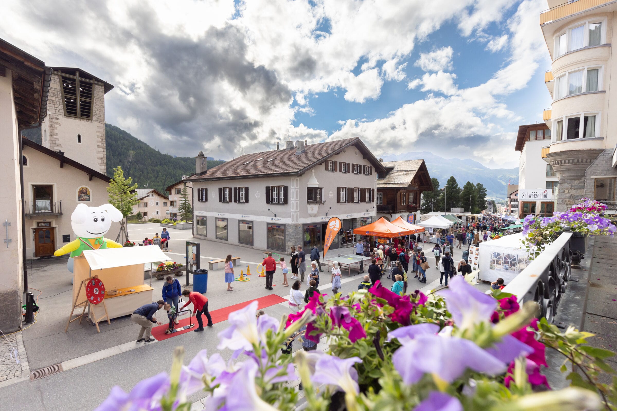 Laret Markt Pontresina