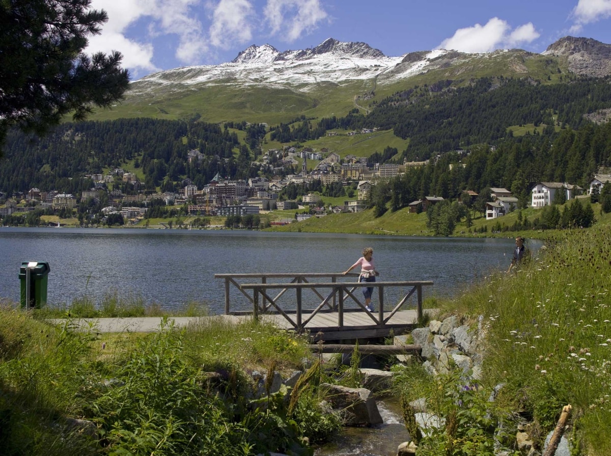 St. Moritz - Dairy - Lej da Staz - Celerina / Pontresina