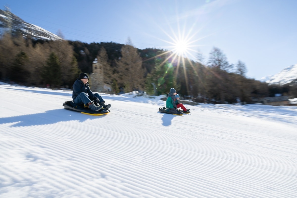 Toboggan run Languard